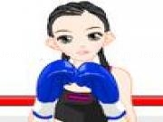Play Cute boxing girl