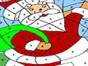 Play Funny santa coloring