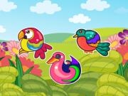 Play Bright birds matching