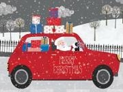 Play Christmas taxi jigsaw