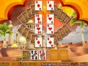 Play Arabian nights solitaire