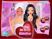 Spielen Girl in love makeover
