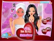 Play Girl in love makeover