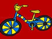 Play Little street bike coloring
