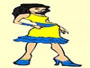 Jugar a Girl in the village coloring