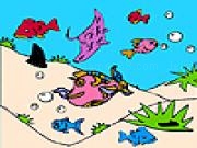 Jugar a Fishes in the sea coloring
