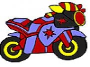 Jugar a Amazing star motorcycle coloring