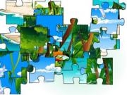 Play Tropical animated puzzle