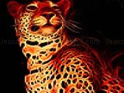 Play Flame jaguar slide puzzle