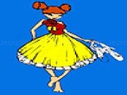 Play Nice ballerina girl coloring