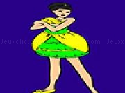 Play Shy ballerina coloring