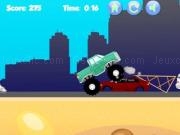 Play Monster truck obstacle course