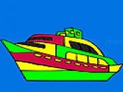 Play Great yacht coloring