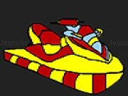 Play Colorful jet ski coloring