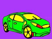 Play Fast famous car coloring