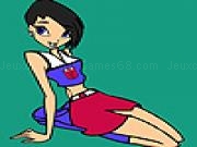 Jugar a Lady sorrowful coloring