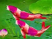 Play Pink sea fishes puzzle