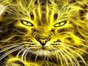 Play Angry yellow cat puzzle
