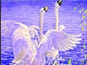 Jugar a Flying swans in water slide puzzle