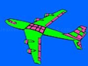 Play Classic fast aircraft coloring
