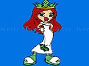 Play Princess butterfly coloring