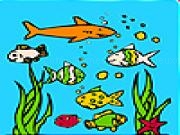 Play Ocean aquarium coloring