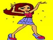 Play Rhythm and dance girl coloring