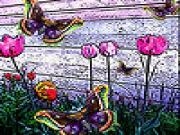 Play Butterflies garden slide puzzle