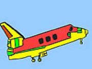 Play Long shipment airplane coloring