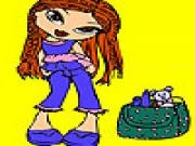 Play Jane and toys coloring
