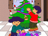 Play Christmas fun coloring