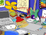 Jugar a Messy student room