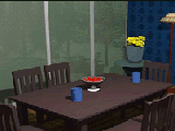 Play Blue dining room escape