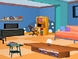 Play Blue puzzle room escape
