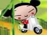 Play Pucca ride  - new riding game for your site.