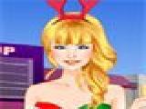 Play Christmas pop star dress up