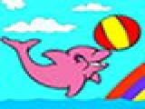 Play Cute dolphin coloring