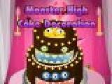 Play Monster high cake decoration
