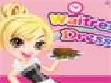 Play Waitress girl dress up 2