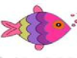 Play Cute fish coloring
