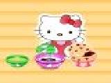 Play Hello kittys choc-chip jelly muffins
