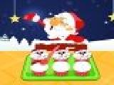 Jugar a Santa velvet cupcakes