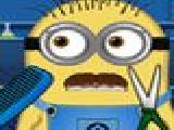 Play Minion at beard salon
