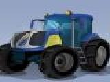 Play Futuristic tractor racing
