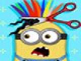 Play Minion at hair salon