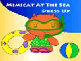 Play Mimicat at the sea dress-up