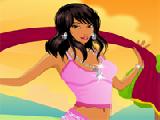Play Garden girl dressup