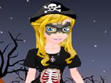 Play Pinka halloween day dress up