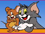 Play Tom and jerry coloring page