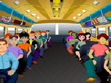 Play Funny school bus